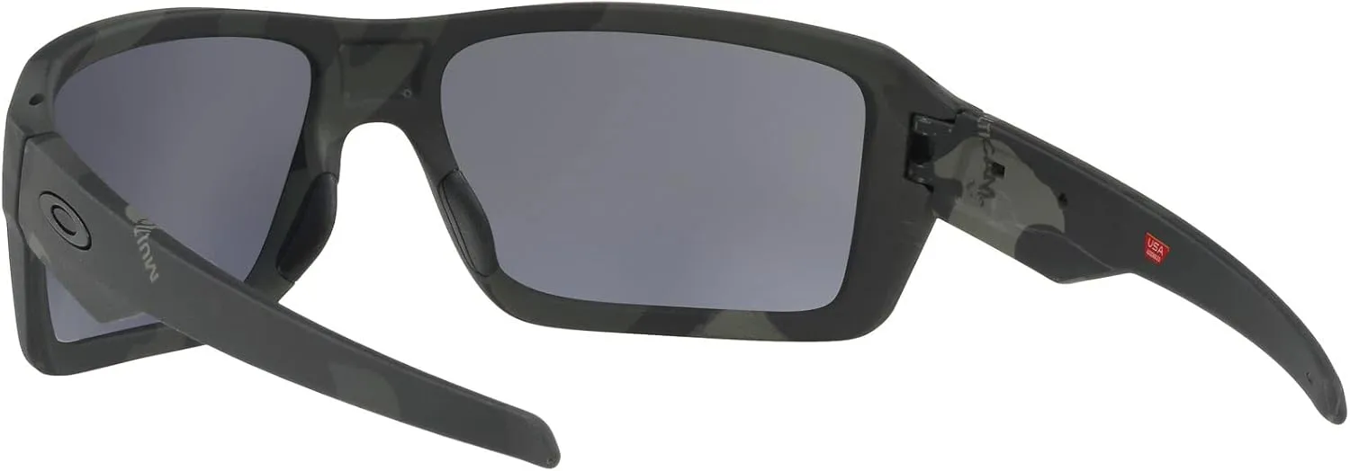 Oakley Men's Oo9380 Double Edge Rectangular Sunglasses