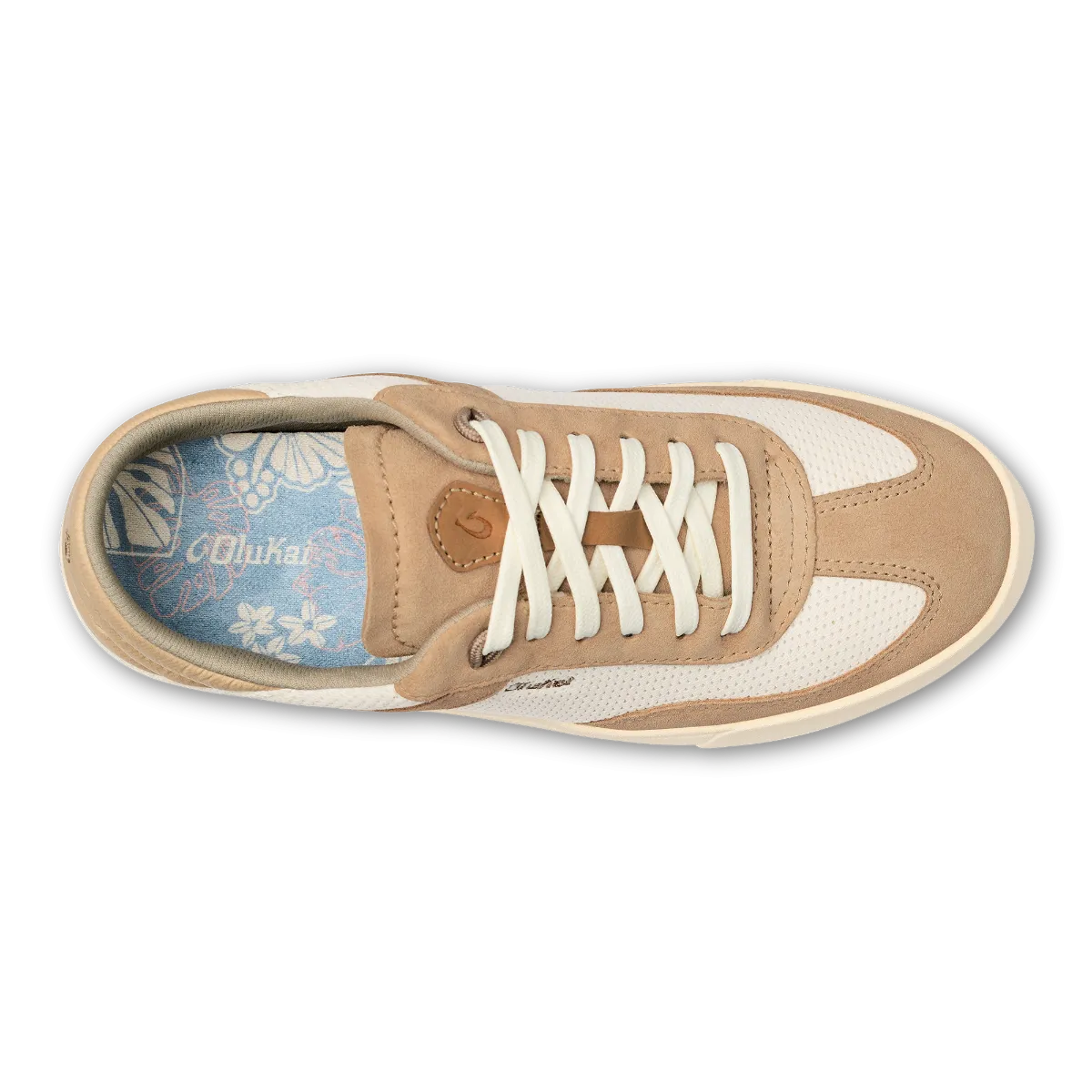 Olukai Tan/Tapa Kilea Women's Classic Court Sneakers 20494-3420