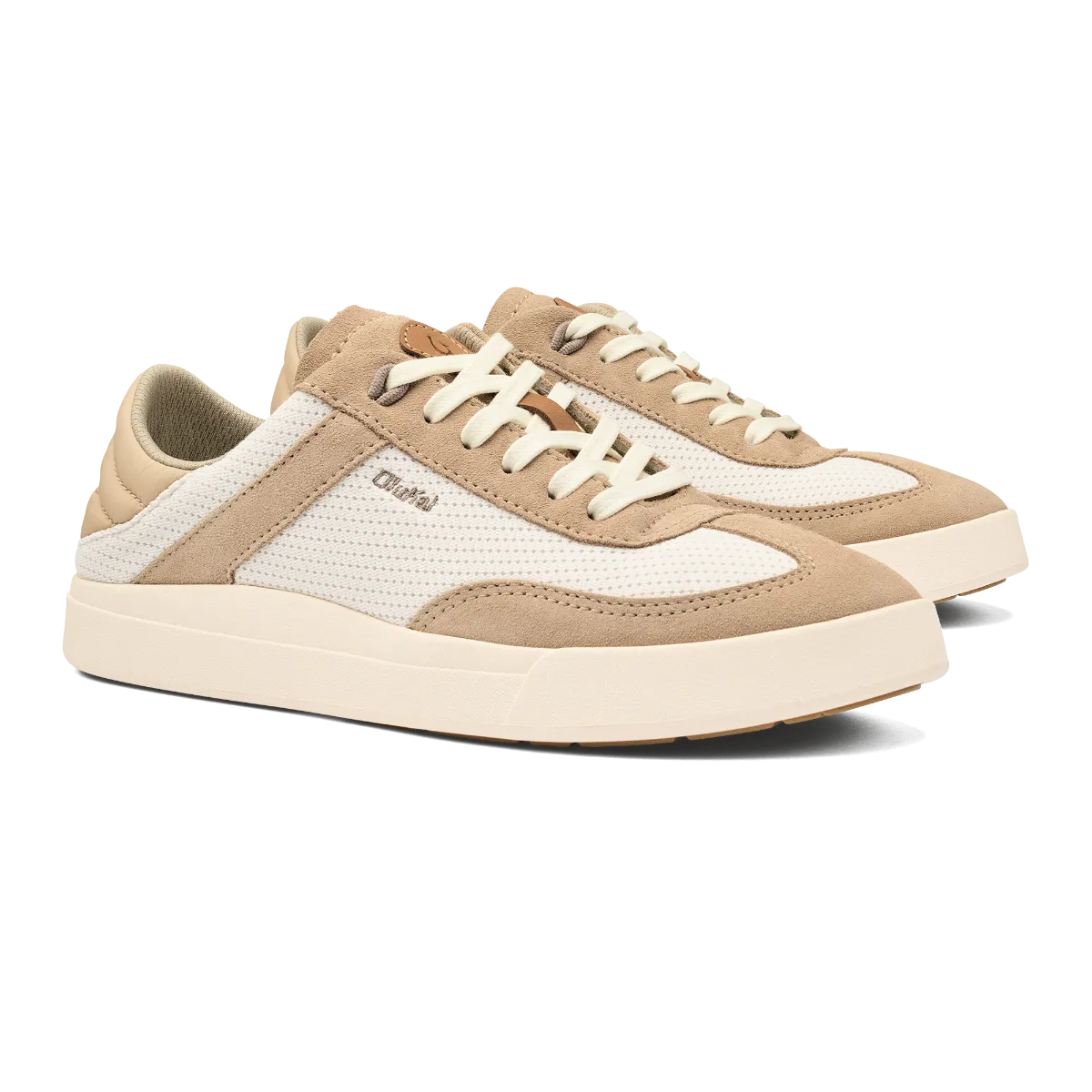 Olukai Tan/Tapa Kilea Women's Classic Court Sneakers 20494-3420