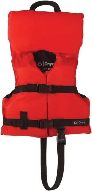 Onyx Infant & Child Life Jacket – USCG Approved General Purpose Vest for Boating, Water Sports & Safety – Fits Infants/Children Under 50lbs
