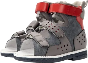 Orthopedic Corrective sandals for Boys and Girls, Children's Open-toe Summer Shoes for Toddlers Flat Feet, High Back with Ankle Support, Non-slip Soles