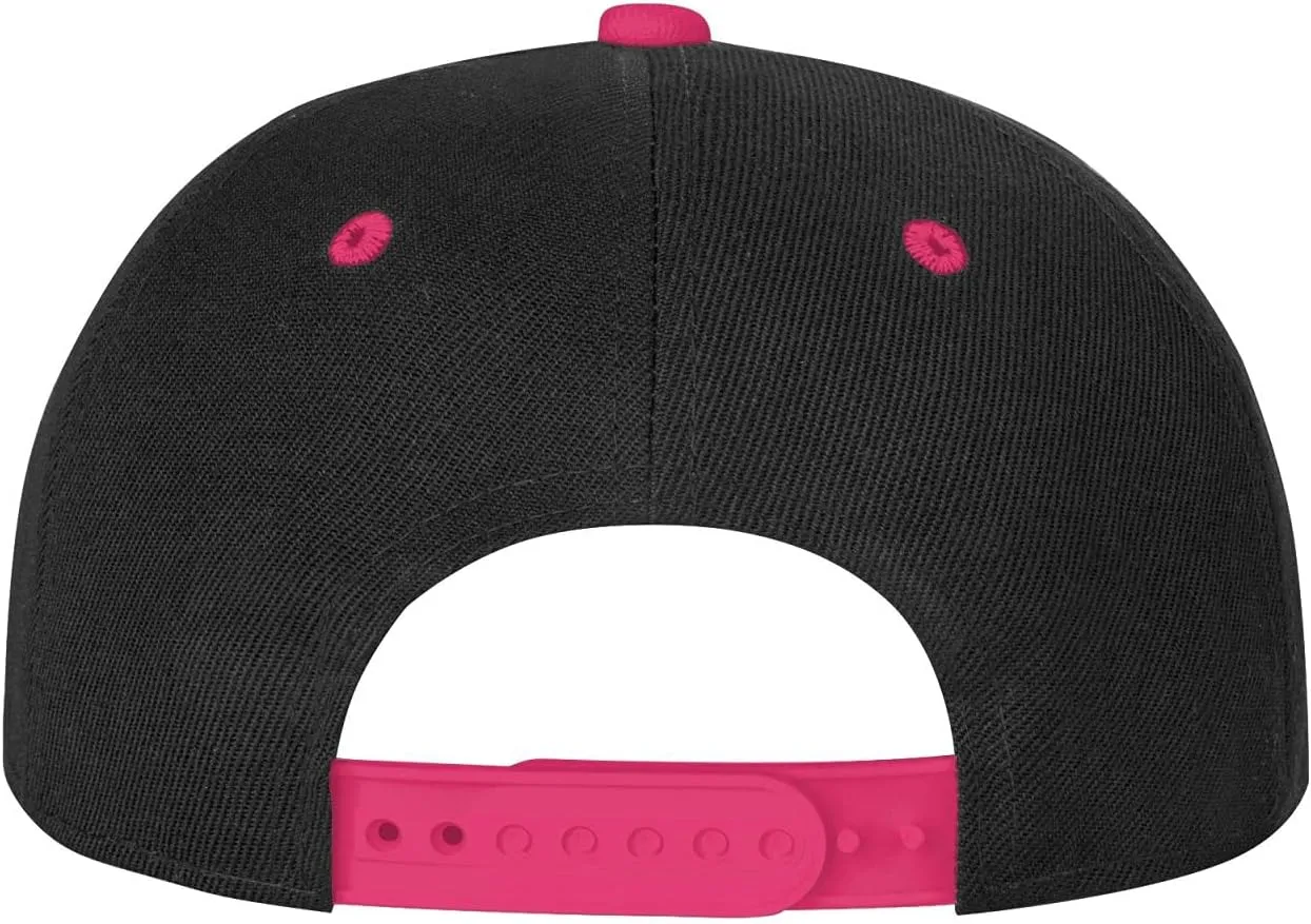 Outdoors Adjustable Snapback Garbage Truck Trash Hat Flat Bill Baseball Cap