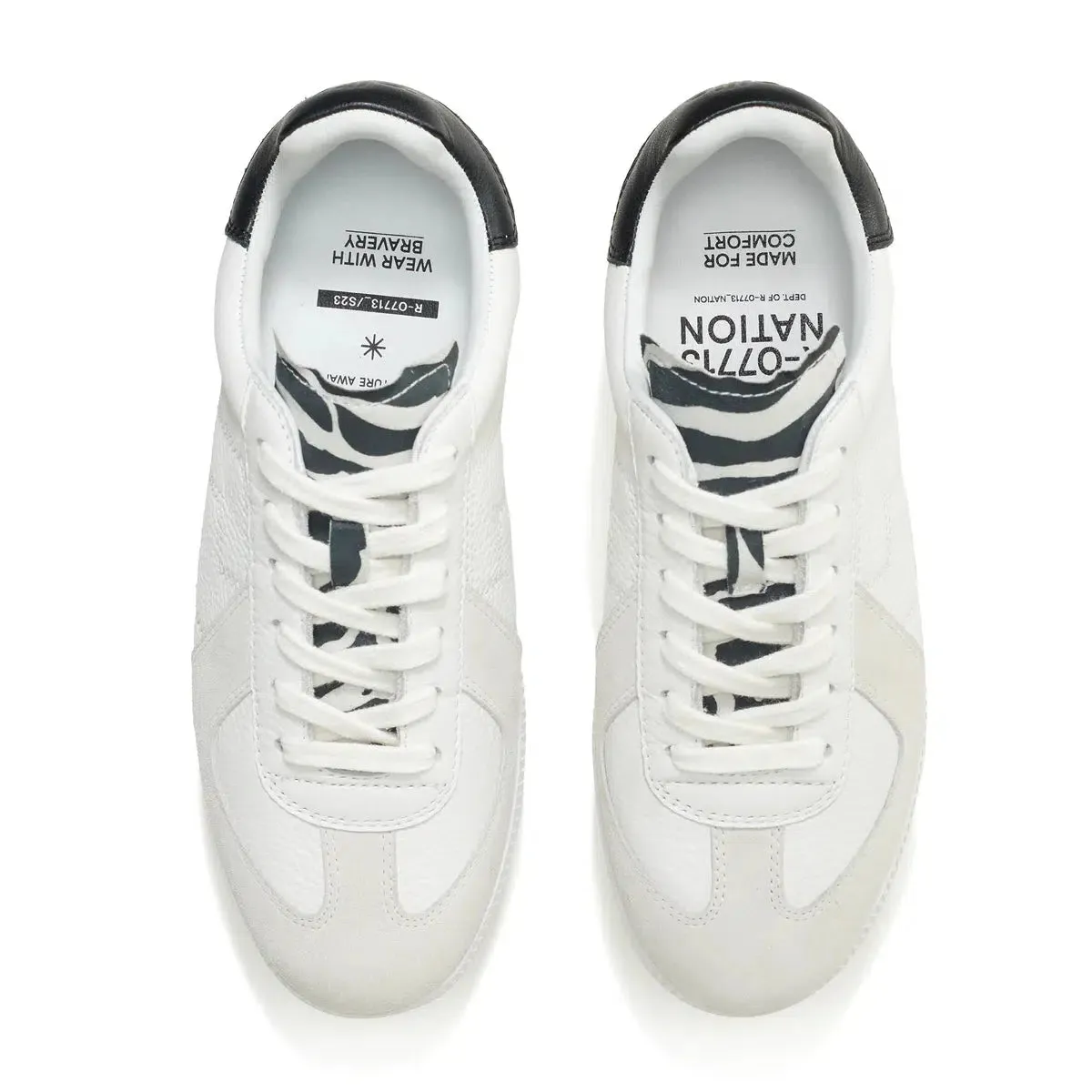 Pace - White/Zebra