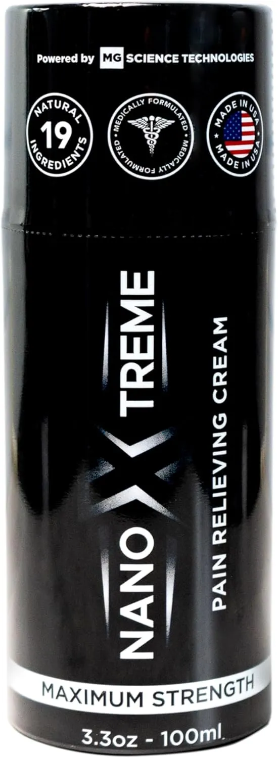 Pain Relief Cream – Fast-Acting Topical for Muscle, Joint & Nerve Discomfort – Deep-Absorbing, Long-Lasting Formula with Natural Ingredients – Cooling Sensation – 3.3oz Pump – Made in USA
