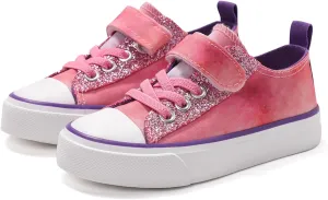 PATPAT Toddler Kid Canvas Sneaker Boys and Girls Dazzling Colors Sneakers Toddler Little Kid Big Kid Sneakers Shoes