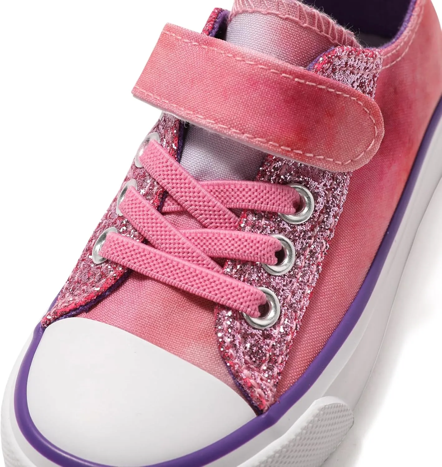 PATPAT Toddler Kid Canvas Sneaker Boys and Girls Dazzling Colors Sneakers Toddler Little Kid Big Kid Sneakers Shoes