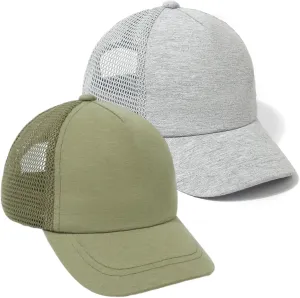 Peecabe Toddler Baseball Hat Novelty Boy Girl Sun Cap Flat Brim Kid Baseball Hats 6M-8Y