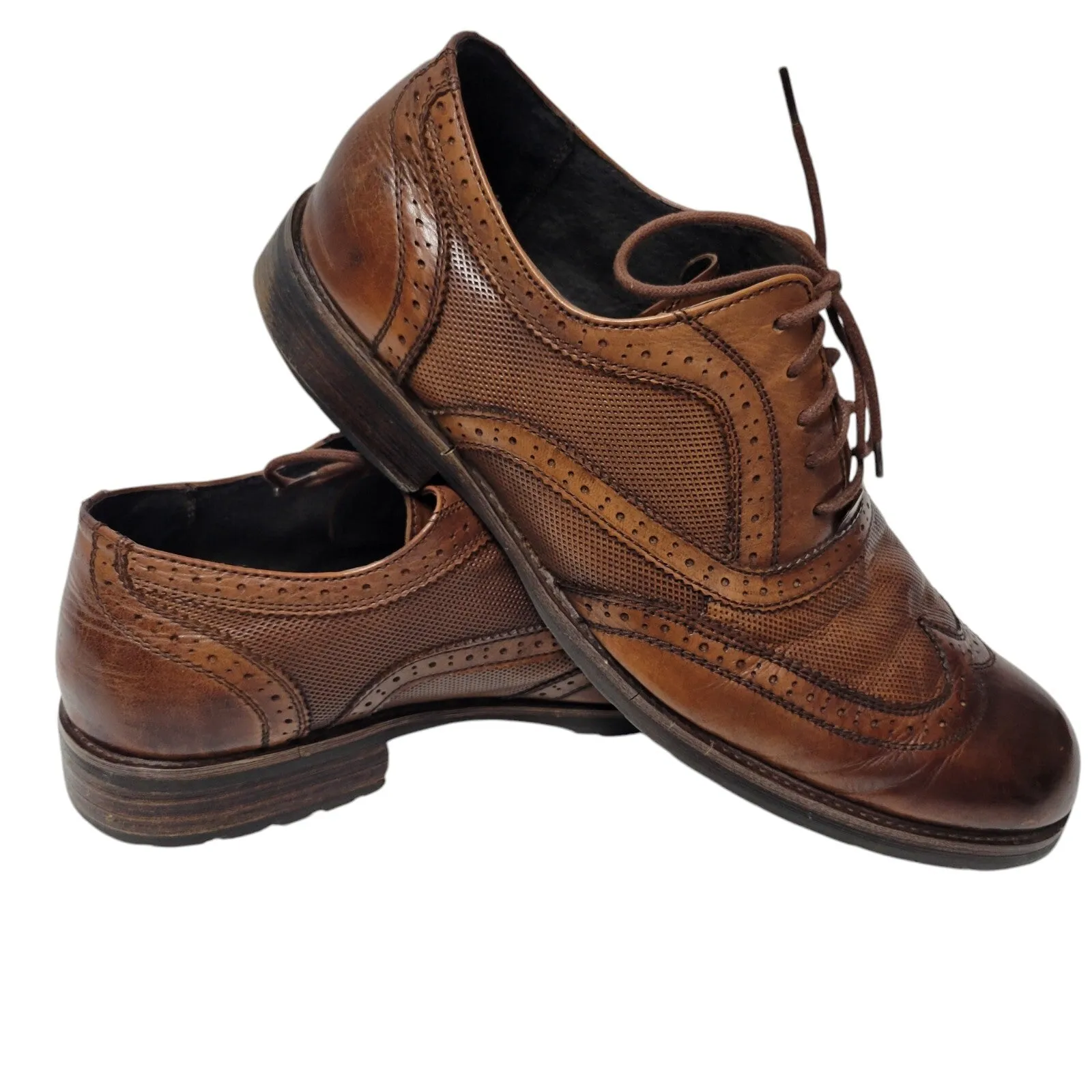 Pre-owned  Persey Men's. 11.5. Wingtip Best-selling collection Madden Oxford Size Steve Practical Leather Shoes