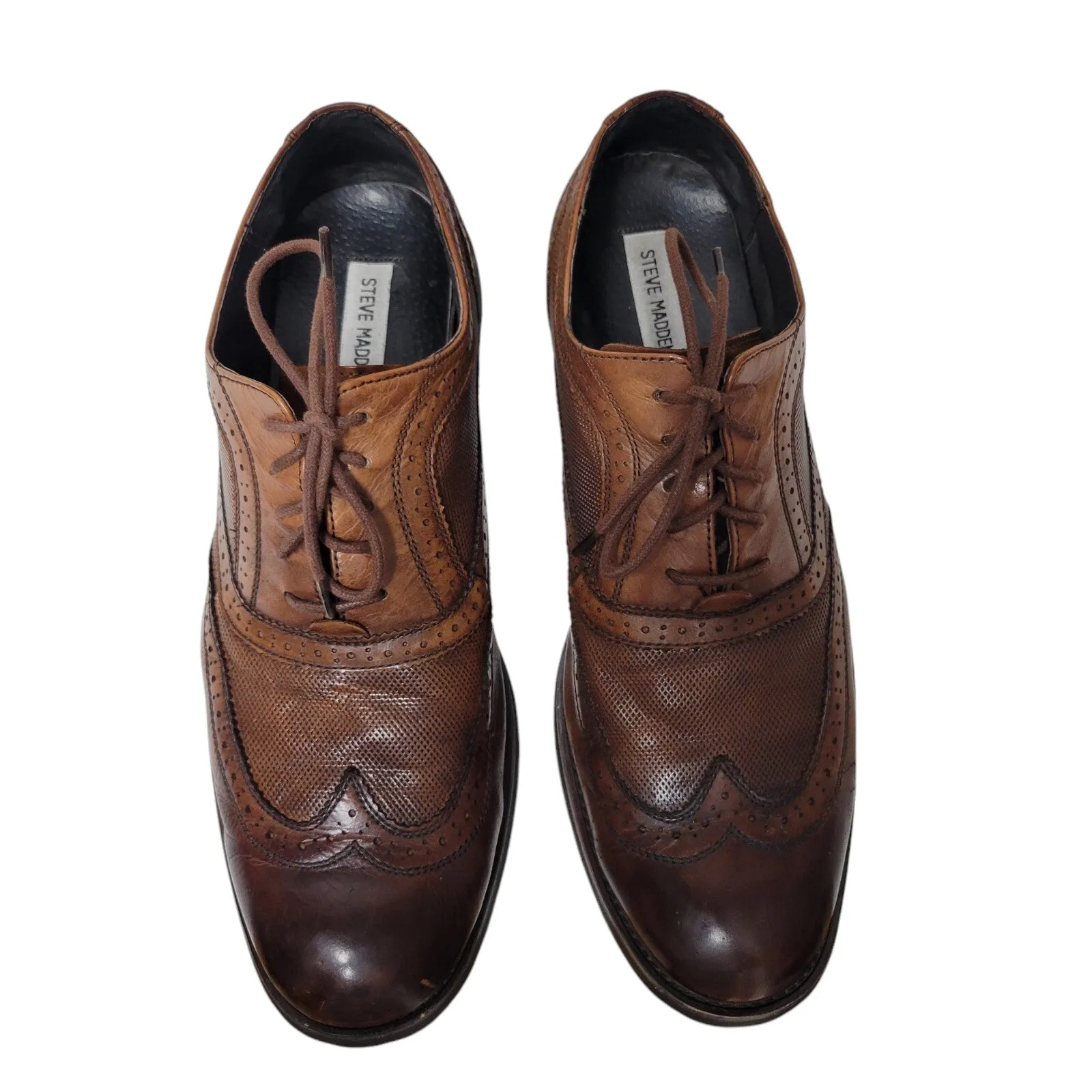 Pre-owned  Persey Men's. 11.5. Wingtip Best-selling collection Madden Oxford Size Steve Practical Leather Shoes