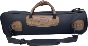 Professional Trumpet Gig Bag 1200D Water-resistant Oxford Cloth Soft Carrying Case 15mm Foam Cotton Padded with Adjustable Shoulder Strap