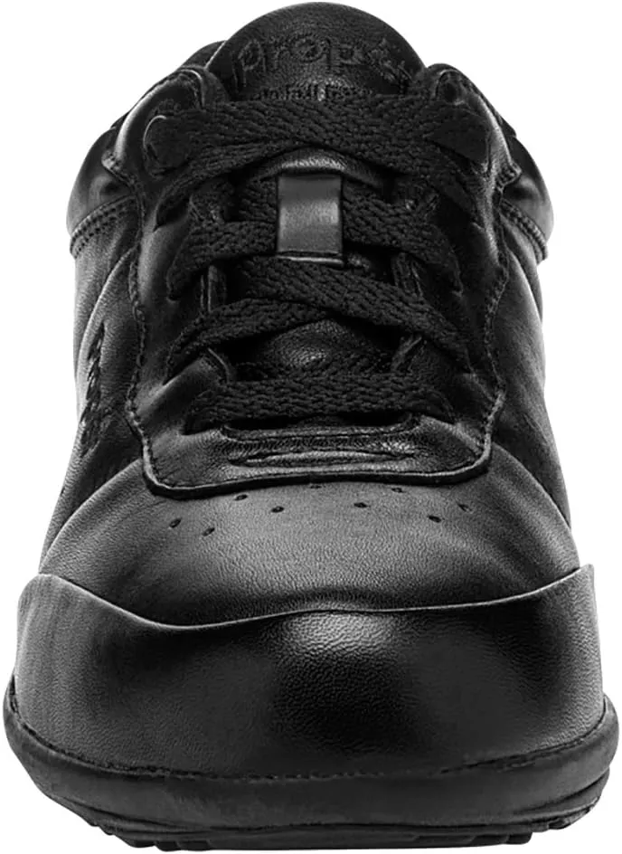 Propét Womens Washable Walking Walking Sneakers Athletic Shoes - Black
