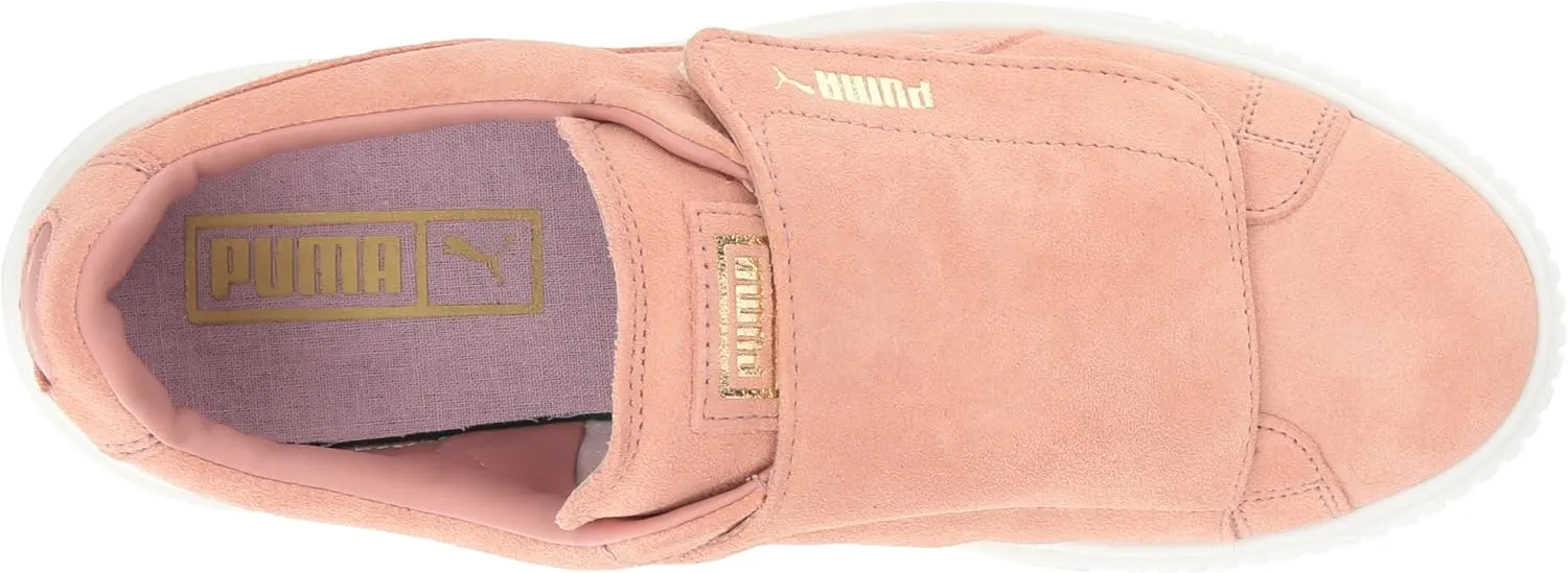 PUMA Women's Basket Platform Strap Wn Sneaker