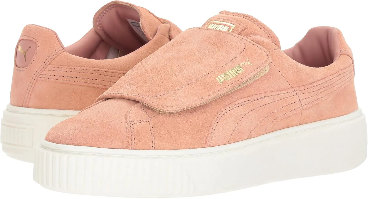 PUMA Women's Basket Platform Strap Wn Sneaker