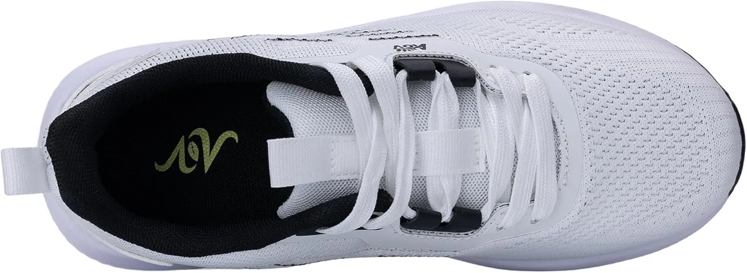 QAUPPE Womens Walking Shoes with Arch Support Athletic Orthotic Sneakers for Women Foot Pain Relief
