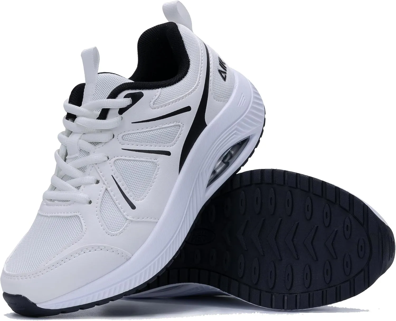 QAUPPE Womens Walking Shoes with Arch Support Athletic Orthotic Sneakers for Women Foot Pain Relief