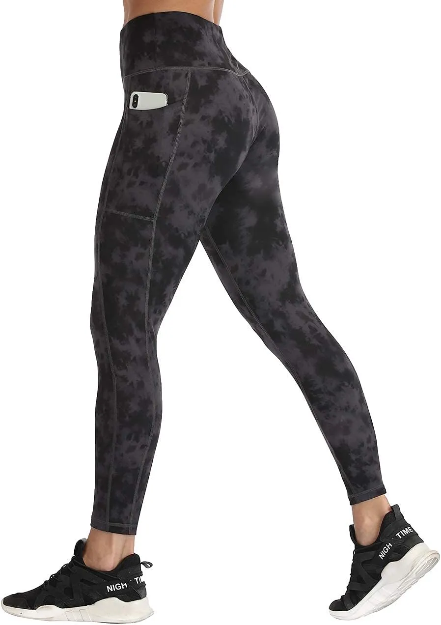 RAYPOSE Womens Workout Capri Leggings for Women with Pockets Plus Size Basic Pants Yoga Gym Casual Summer