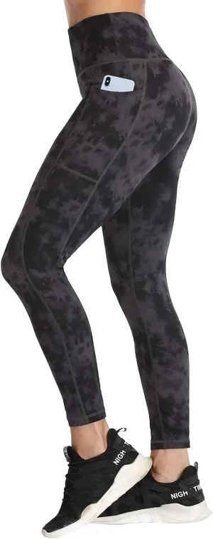 RAYPOSE Womens Workout Capri Leggings for Women with Pockets Plus Size Basic Pants Yoga Gym Casual Summer