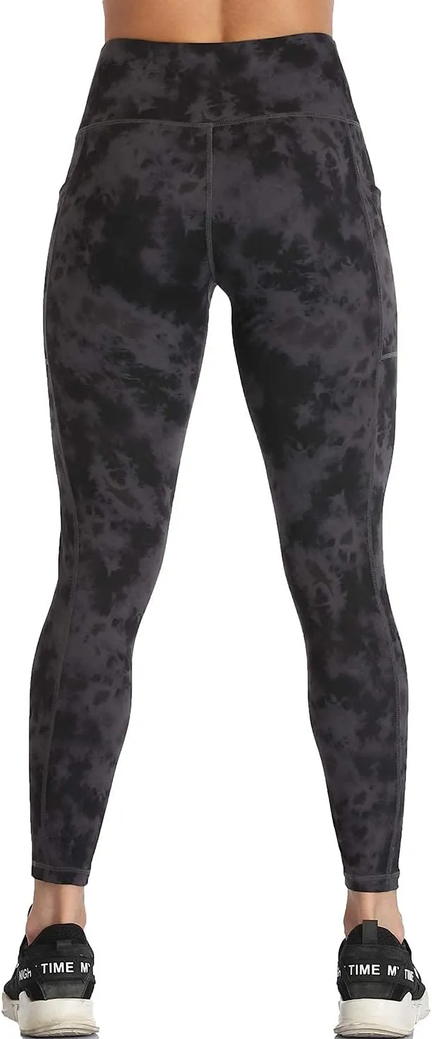 RAYPOSE Womens Workout Capri Leggings for Women with Pockets Plus Size Basic Pants Yoga Gym Casual Summer