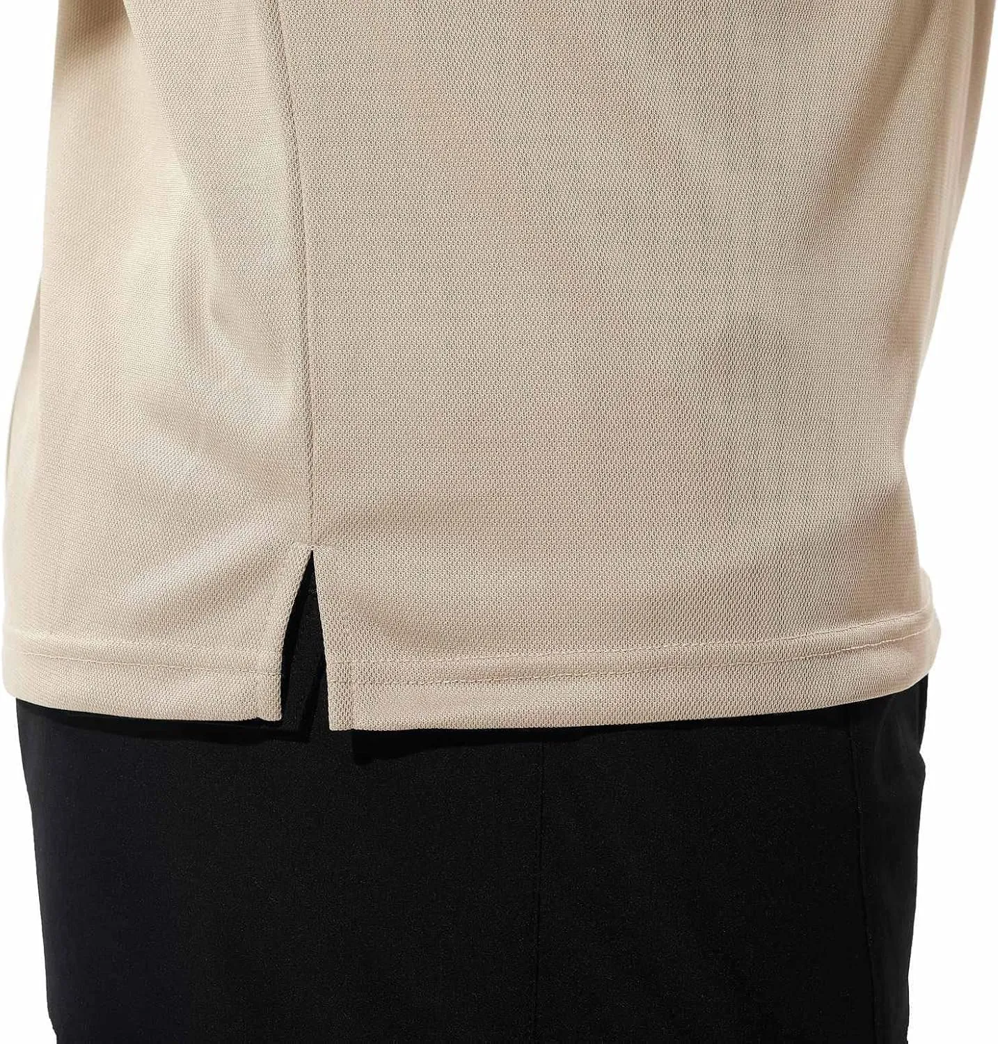 Rdruko Men's Polo Shirts Short Sleeve Quick Dry Outdoor Golf Sports Shirts with Pocket