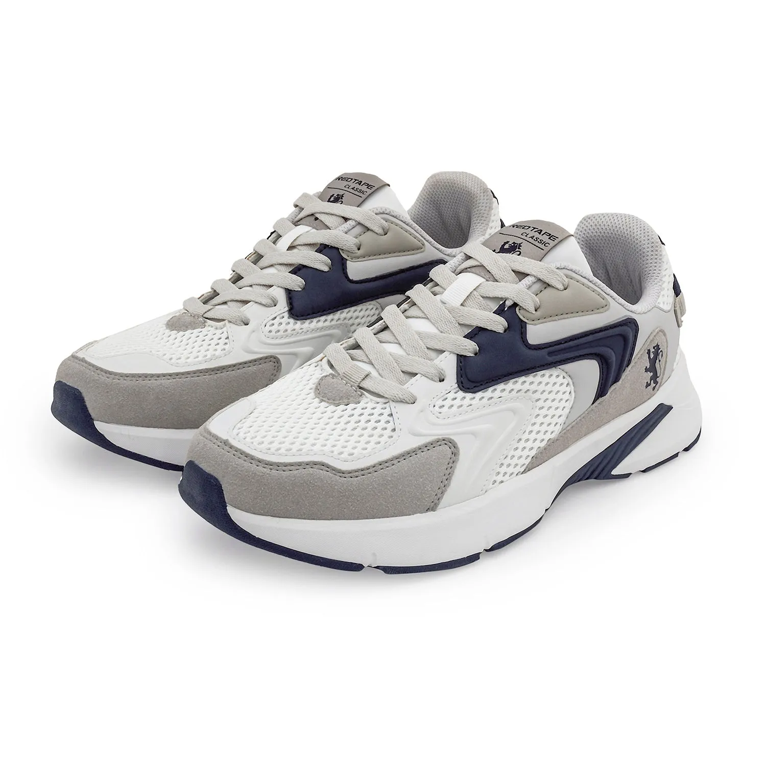 Red Tape Lifestyle Sneaker Shoes for Men | Classic Rounded Toe, Soothing Insole & Impact-Resistant Comfort