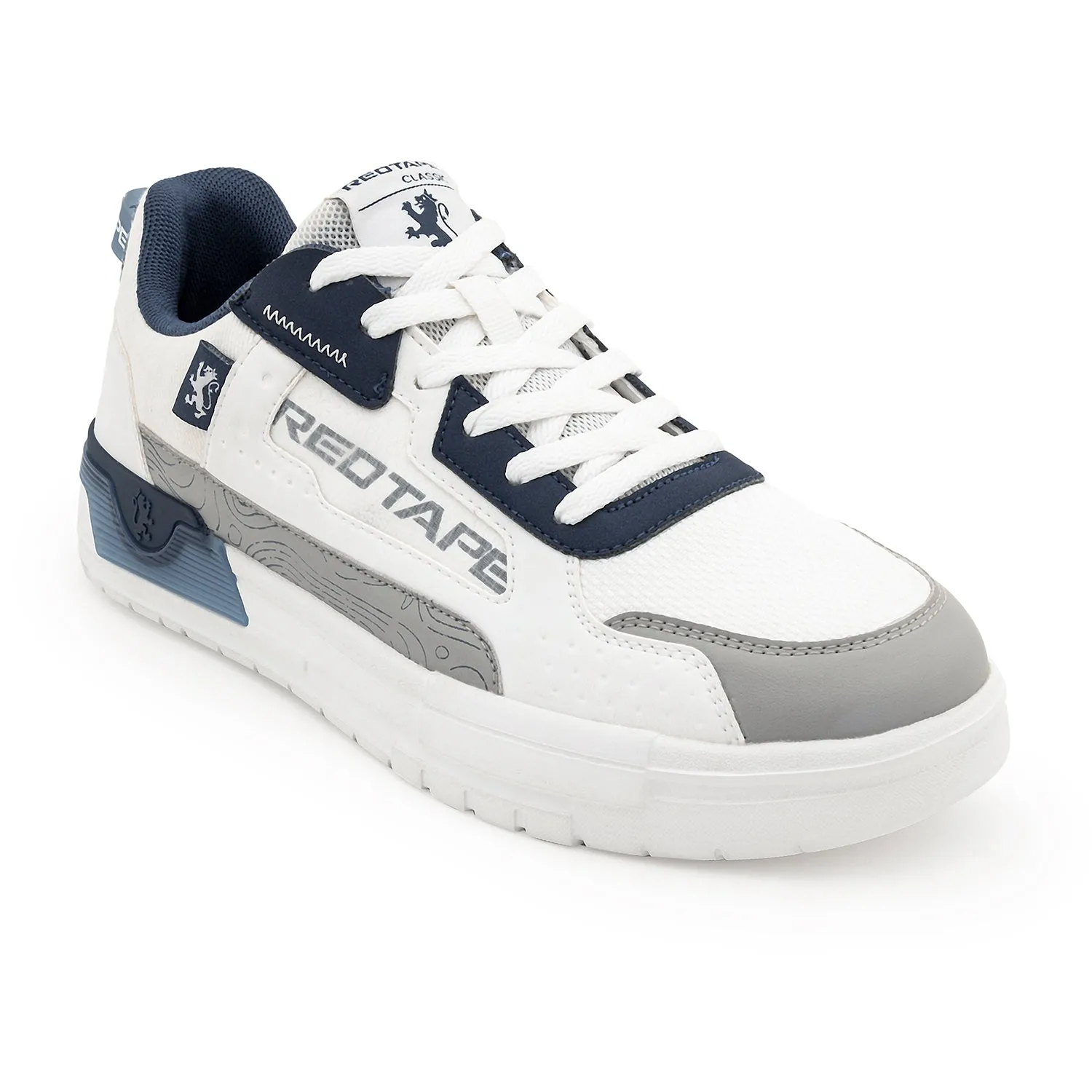 Red Tape Lifestyle Sneaker Shoes for Men Classic Rounded Toe, Soothing Insole & Impact-Resistant Comfort