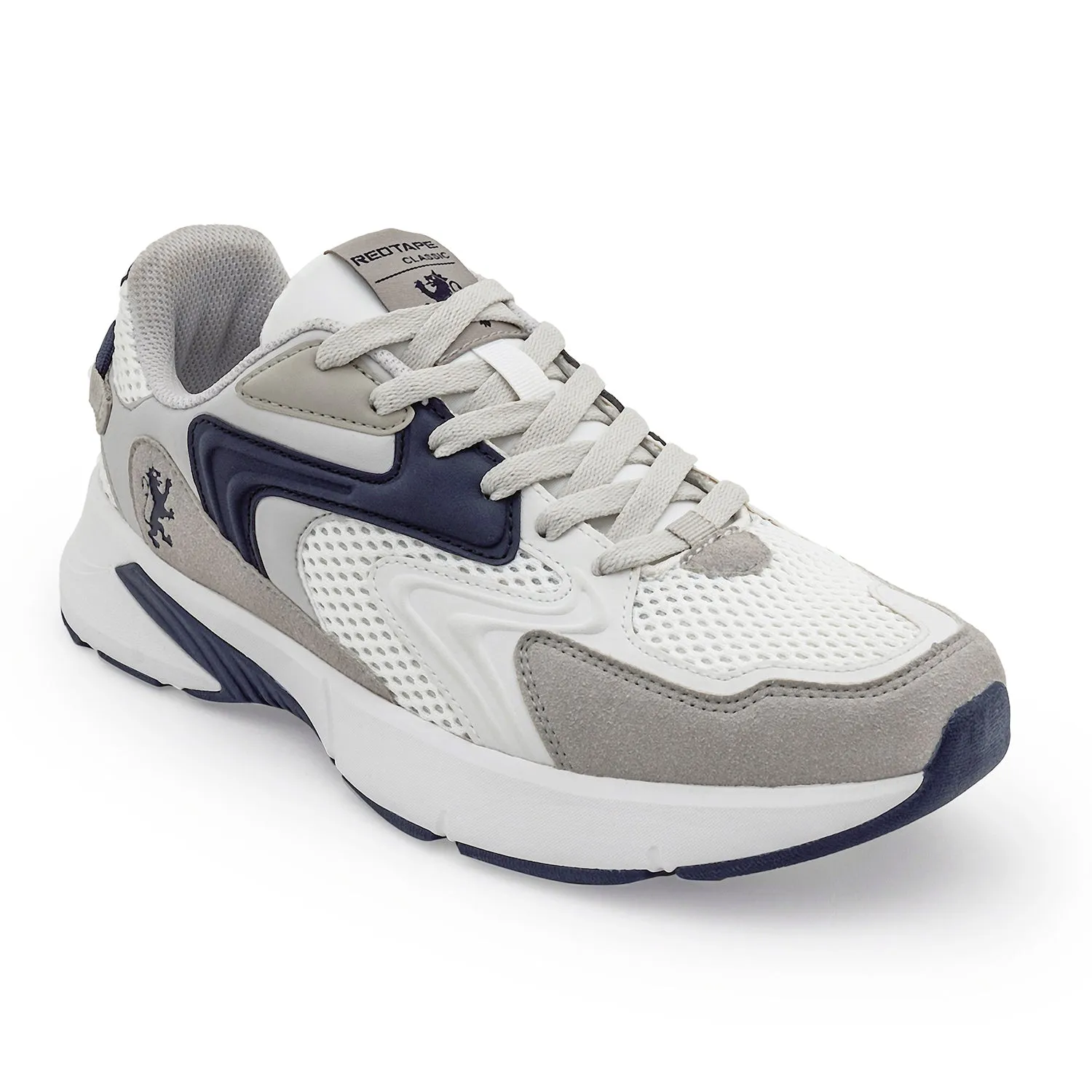Red Tape Lifestyle Sneaker Shoes for Men | Classic Rounded Toe, Soothing Insole & Impact-Resistant Comfort
