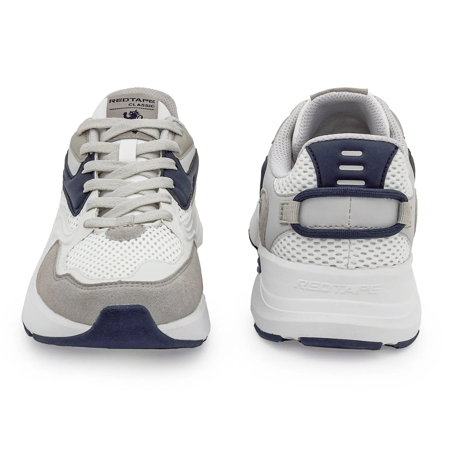 Red Tape Lifestyle Sneaker Shoes for Men | Classic Rounded Toe, Soothing Insole & Impact-Resistant Comfort