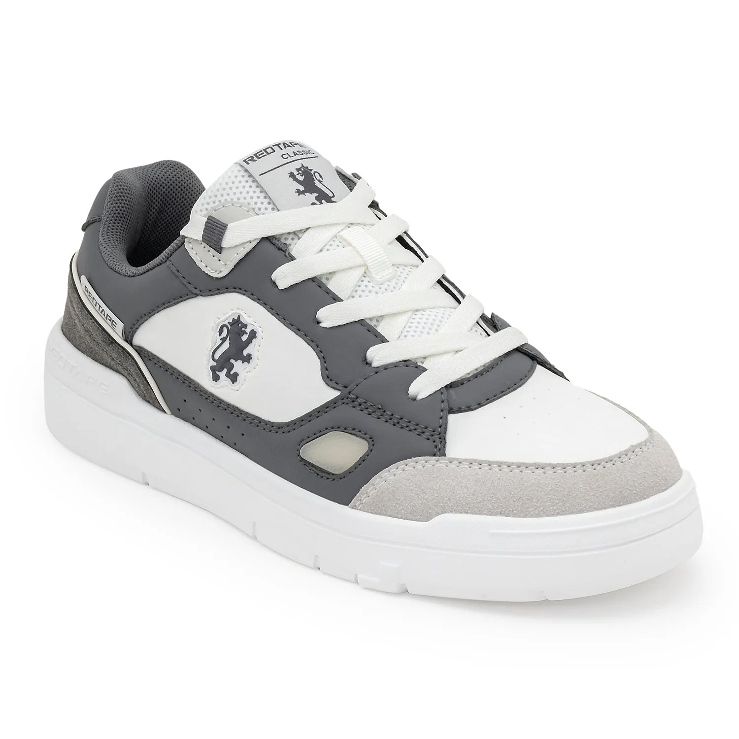 Red Tape Lifestyle Sneaker Shoes for Men | Classic Rounded Toe, Soothing Insole & Impact-Resistant Comfort
