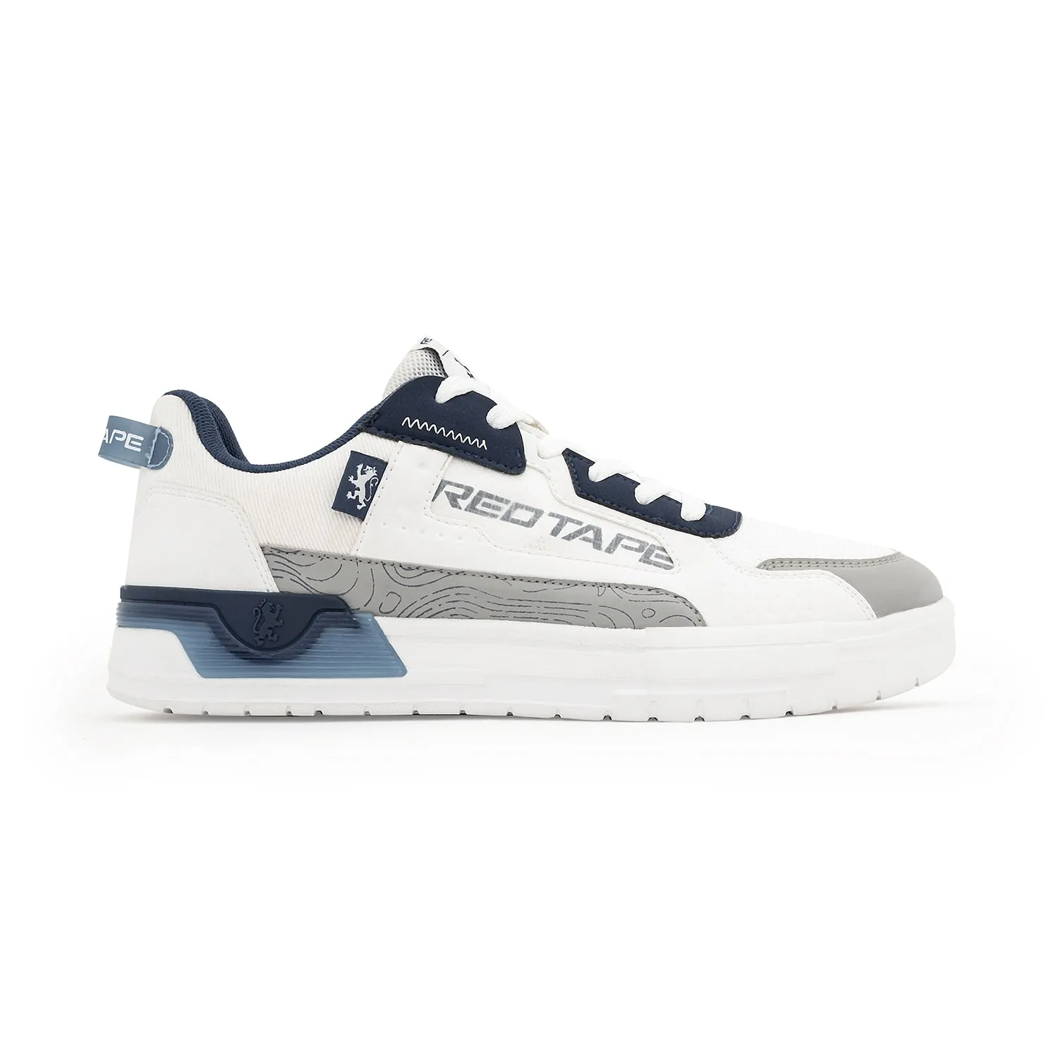 Red Tape Lifestyle Sneaker Shoes for Men Classic Rounded Toe, Soothing Insole & Impact-Resistant Comfort