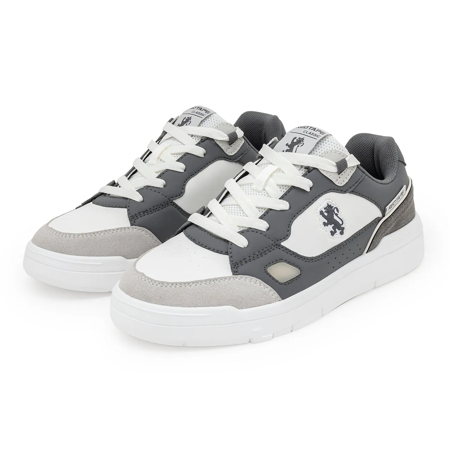 Red Tape Lifestyle Sneaker Shoes for Men | Classic Rounded Toe, Soothing Insole & Impact-Resistant Comfort