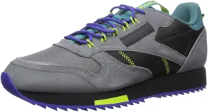 Reebok Men's Classic Leather Sneaker, Grey/Mineral Mist, 3.5 M US