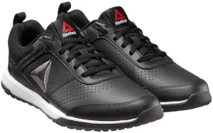 Reebok Mens CXT Athletic Shoes Leather Training Sport Sneaker (Black, 10 M US)