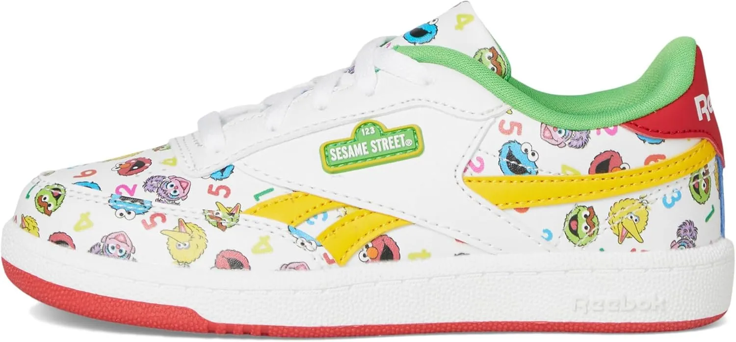 Reebok Unisex-Child Sesame Street Club C Revenge Sneaker