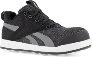 Reebok Work Women's RB236 Ever Road 3.0 DMX Work Construction Oxford Shoe Black and Grey Safety, 9