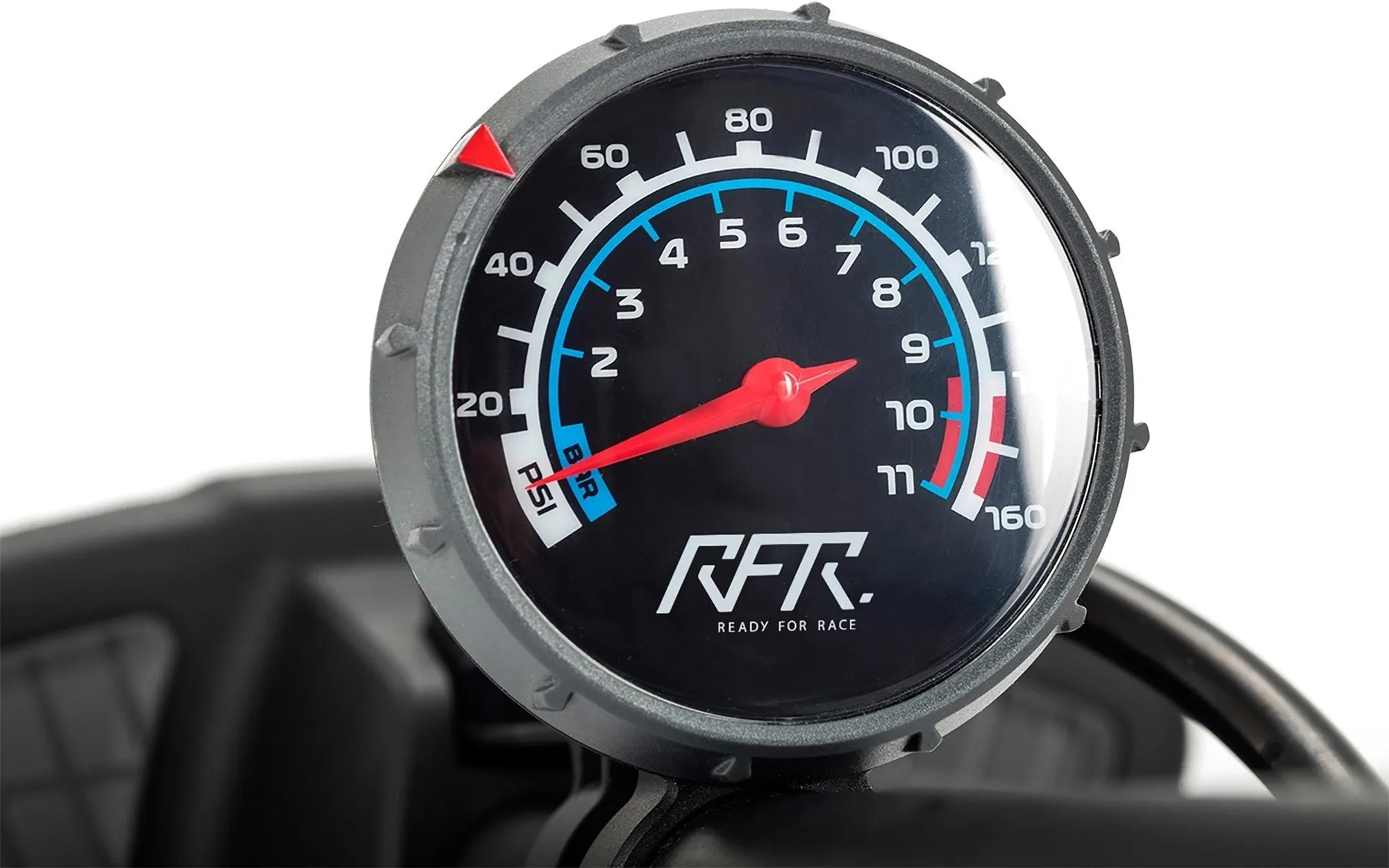 RFR Floorpump Hqp Black/Glossy Black