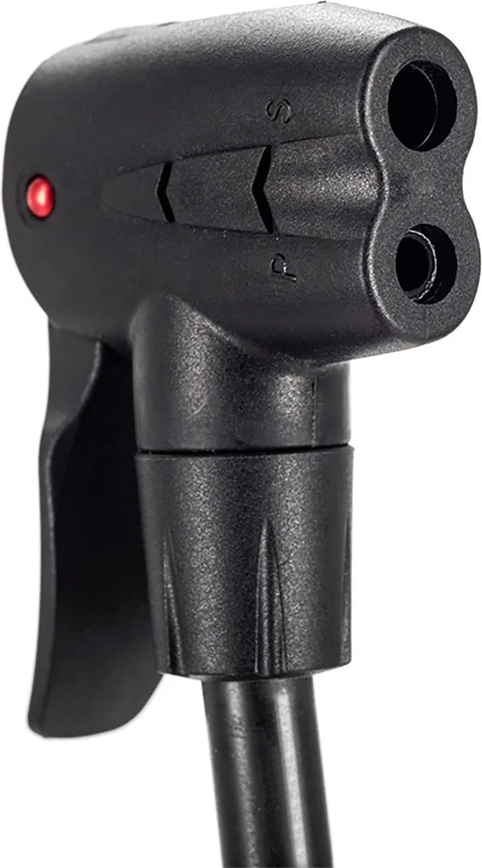 RFR Floorpump Hqp Black/Glossy Black