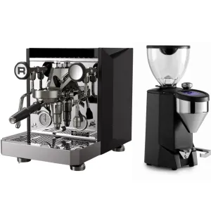 Rocket Espresso Giotto R FAST Black   Fausto Grinder package offer