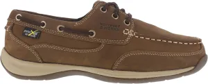 Rockport Works Men's Sailing Club Steel Toe Oxford Met Guard Brown - 5.5 Medium