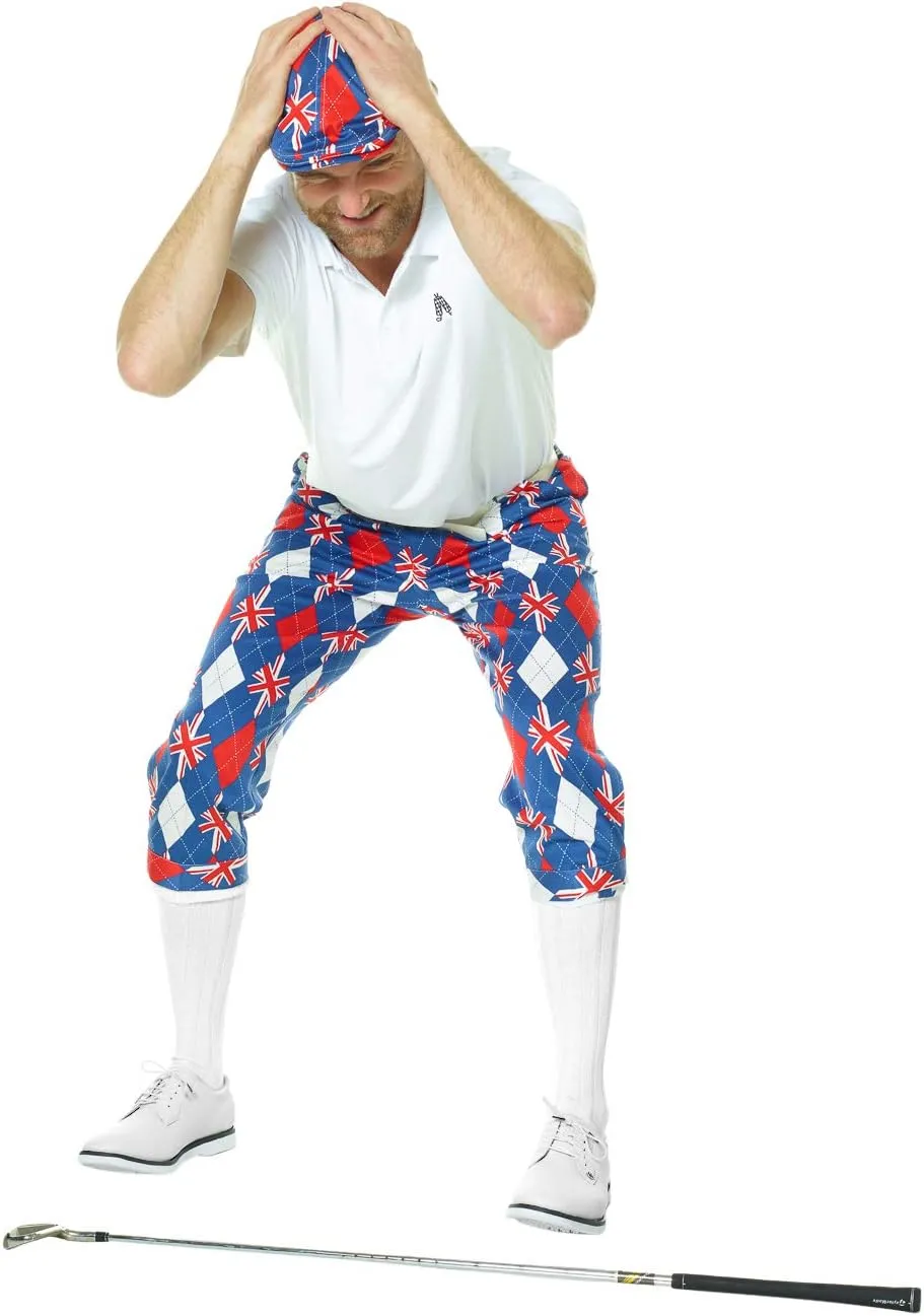 Royal & Awesome Men's Golf Knickers