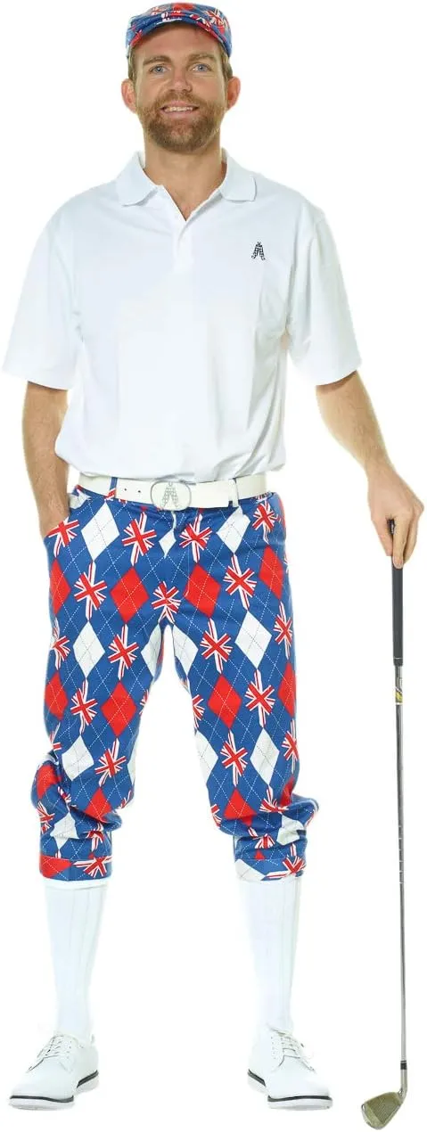 Royal & Awesome Men's Golf Knickers