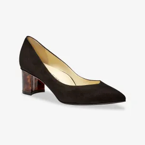 Sarah Flint Perfect Emma Pump :: Black Suede