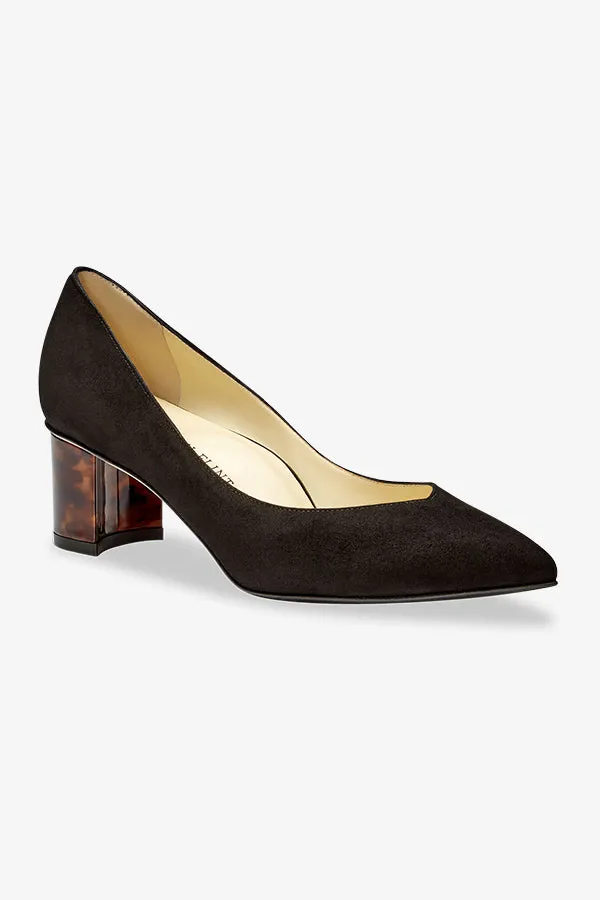 Sarah Flint Perfect Emma Pump :: Black Suede