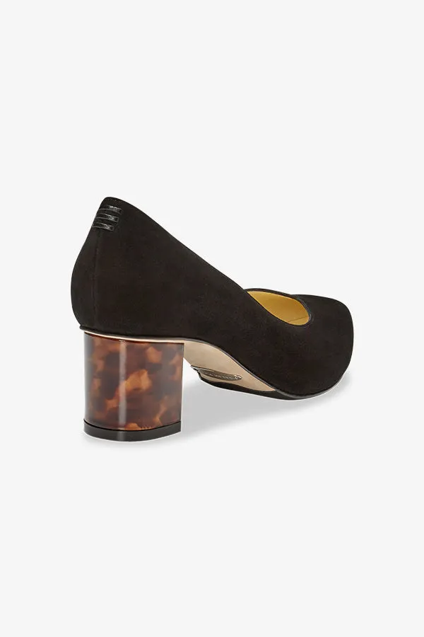 Sarah Flint Perfect Emma Pump :: Black Suede