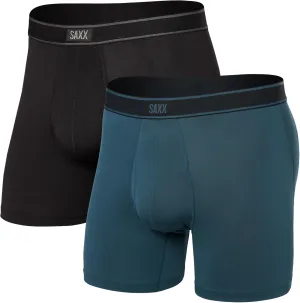 SAXX Underwear Co. Men's Daytripper Comfort Stretch Boxer Brief Fly 2pk