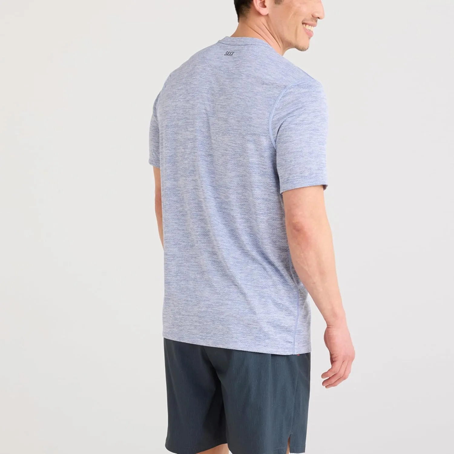 SAXX Underwear Co. Men's Multi-Sport Tech Tee, Breathable and Moisture-Wicking