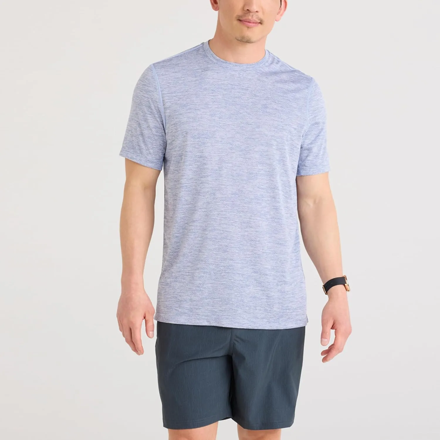 SAXX Underwear Co. Men's Multi-Sport Tech Tee, Breathable and Moisture-Wicking