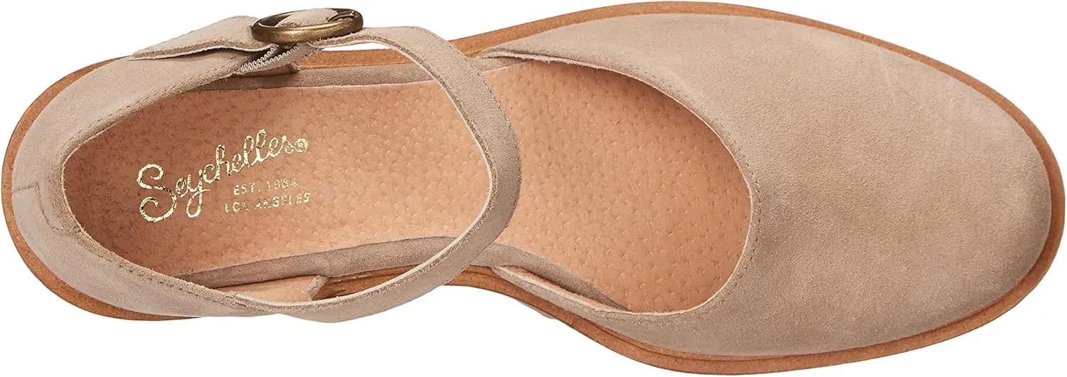 Seychelles Women's Lock and Key Distressed Suede Pump