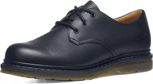Shoes for Crews Minetta Mens Womens Unisex Non Slip Dress Work Shoes - Work & Safety Footwear, Water Resistant, Lace-up, Oxford Shoes, Medium, M7/W8.5 Black
