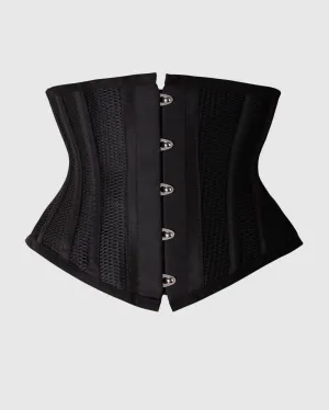 Short Torso Steel Bone Mesh Corset