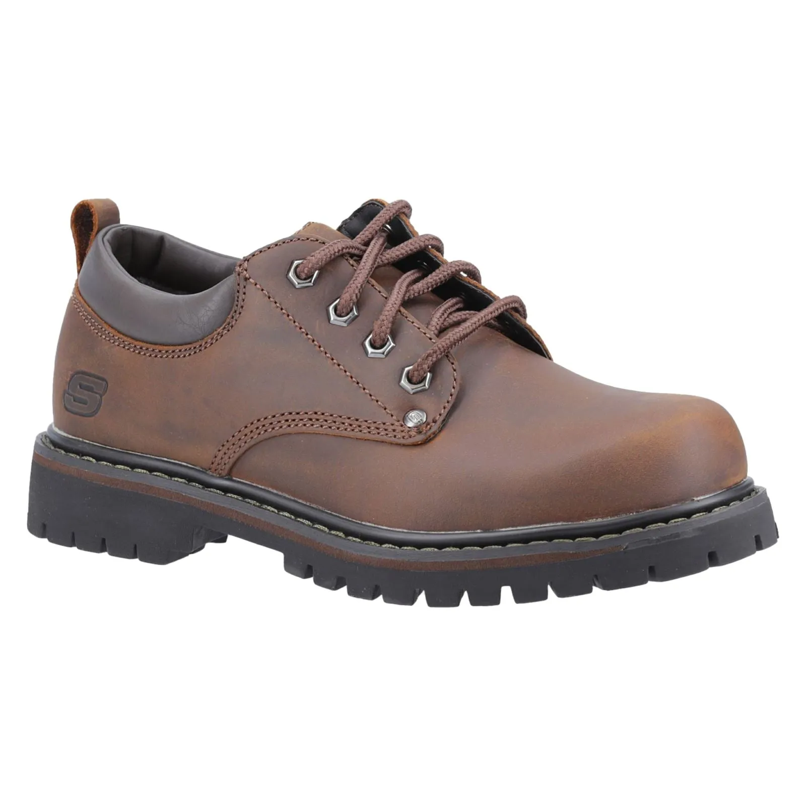 Skechers Men's Tom Cats Shoe in Dark Brown